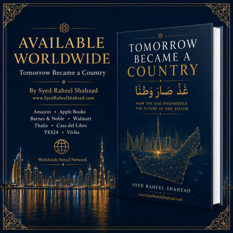 Tomorrow Became a Country by Syed Raheel Shahzad is now live worldwide
